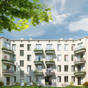 Kamienica na Pradze. Mieszkania. Folwarczna 7. Dziedziniec Kamienica na Pradze. Mieszkania. Folwarczna 7. Dziedziniec